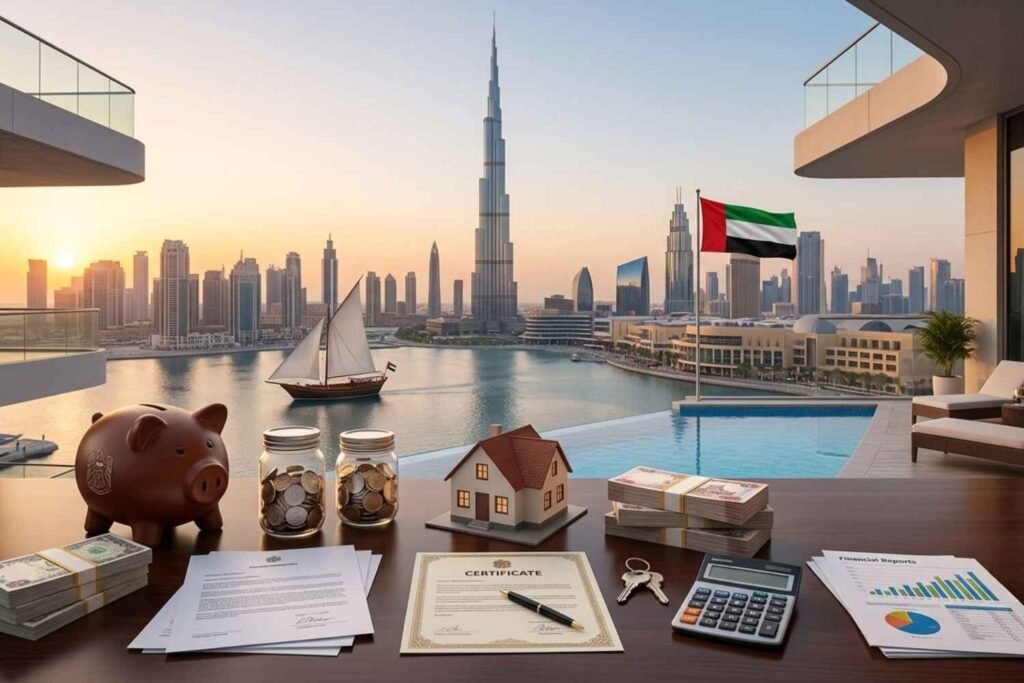 How to Save and Invest Money in the UAE presented by SK Tax Agency https://sktaxagency.com